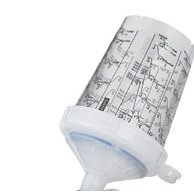 [A01176] Support+bague / Godet jetable / AZ