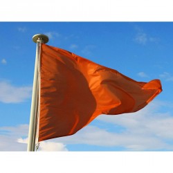 [A00383] Flamme de plage 150x225 Maille Orange