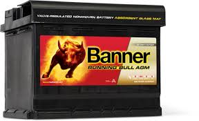 [A05027] Batt. AGM Banner Start & Stop Running Bull 56001 12V-60Ah 640A (+)d