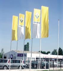 [A00799] Mât. polyester - 11,80m - potence rotative - Ø140/65mm - livré avec potence et contrepoids